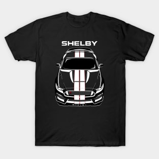 Ford Mustang Shelby GT350R 2015 - 2020 - White Stripes T-Shirt